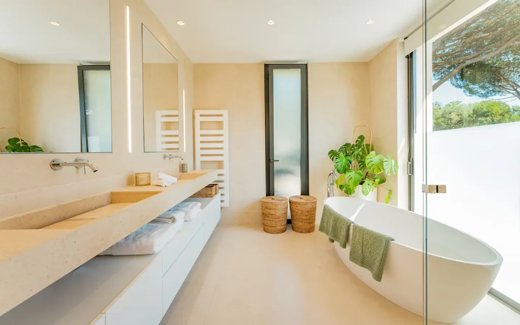 Bathroom at La Tropézienne